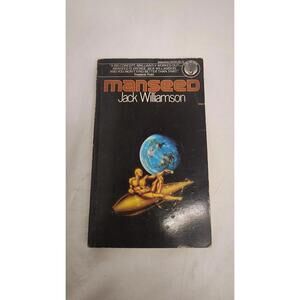 Manseed by Jack Williamson Vintage Sci-Fi Paperback 1983 Ballantine SFBC